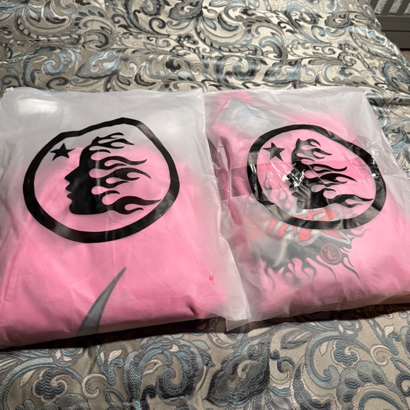 Pink Hellstar brainwashed Hoodie & Sweatpants - Picture 4 of 7